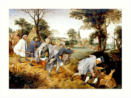 Hd The Blind Leading The Blind By Pieter Bruegel The Elder High