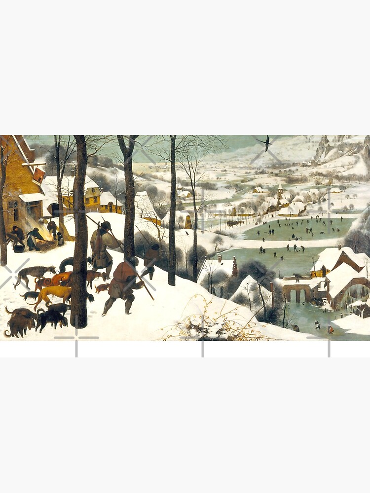 "HD. Die Jäger im Schnee, von Pieter Bruegel dem Älteren