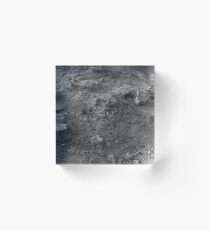 Desert Ravine Acrylic Block