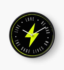 Live. Love. Be Rad. Clock