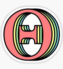 Theta Sticker Sticker
