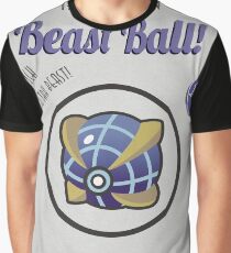 Retro Beast Ball Graphic T-Shirt