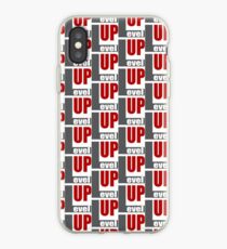 lv up/ Grey iPhone Case