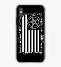 Satanic American Flag iPhone Case