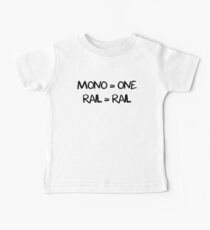 Monoschiene Baby T-Shirt