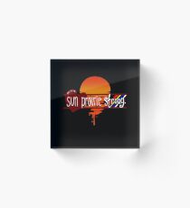 SU.NPR.A.I.R.I.E S.T.RO.N.G Acrylic Block
