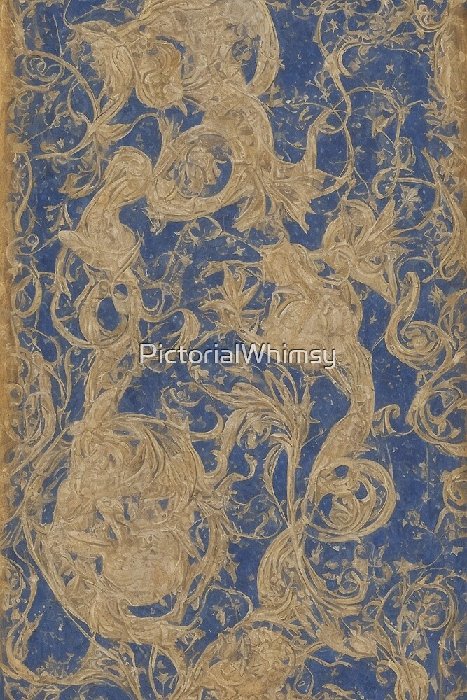 The Star cat tarot card medieval art — whimsical feline tarot illustration print