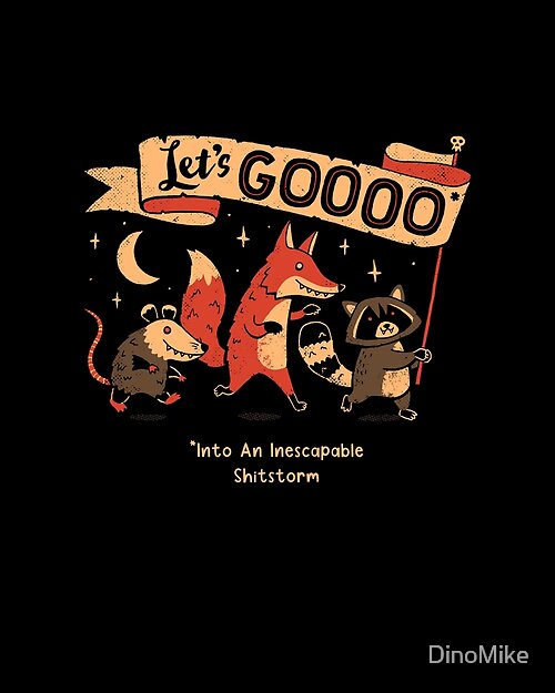 Item preview, Let's GOOOO designed and sold by DinoMike.