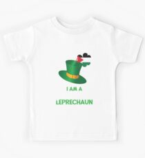 Jordanian St Patricks Day Leprechaun Kids Tee