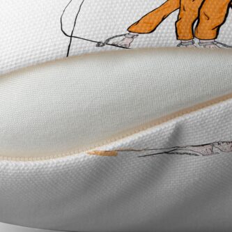Alternate view of prison of proportions Floor Pillow