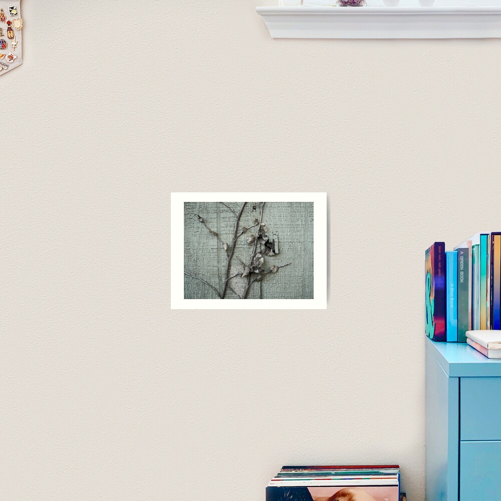 Old Paint with Vines Art Print