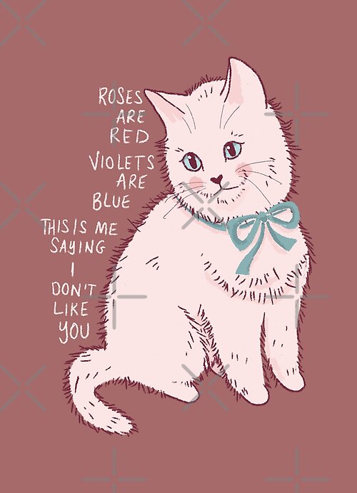 Item preview, Kitty Valentine designed and sold by KilkennyCat Art.