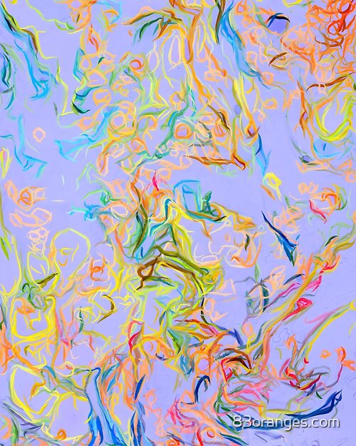 Item preview, Unraveled Light — Lilac designed and sold by 83oranges.com.