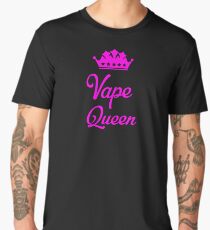 Vape Queen Funny Vaper For Women Men's Premium T-Shirt