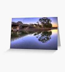 Early Morning Walkers Greeting Card