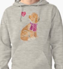Watercolour Cockapoo dog Pullover Hoodie