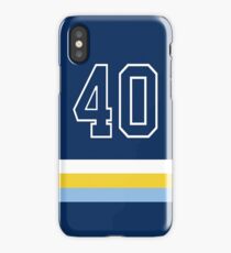 Tampa Bay Baseball - Navy Number 40 iPhone Case