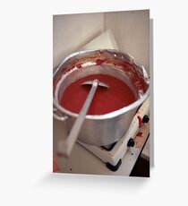 Saucy Greeting Card