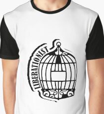 Liberationist animal liberation ALF vegan Graphic T-Shirt