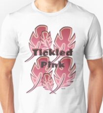 Tickled Pink (w/black text) Unisex T-Shirt