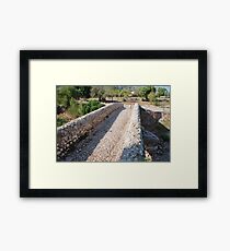Majorcan Roman bridge, Pollensa Framed Print
