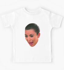 Weinend Kim Kardashian Kinder T-Shirt