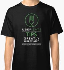 Uber Eats Tips Appreciated Classic T-Shirt