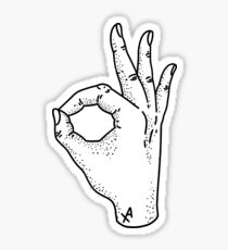 OKAY Hand Sticker