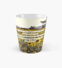 Jeremiah Sunflowers Tall Mug