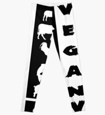 vegan for the animals Leggings