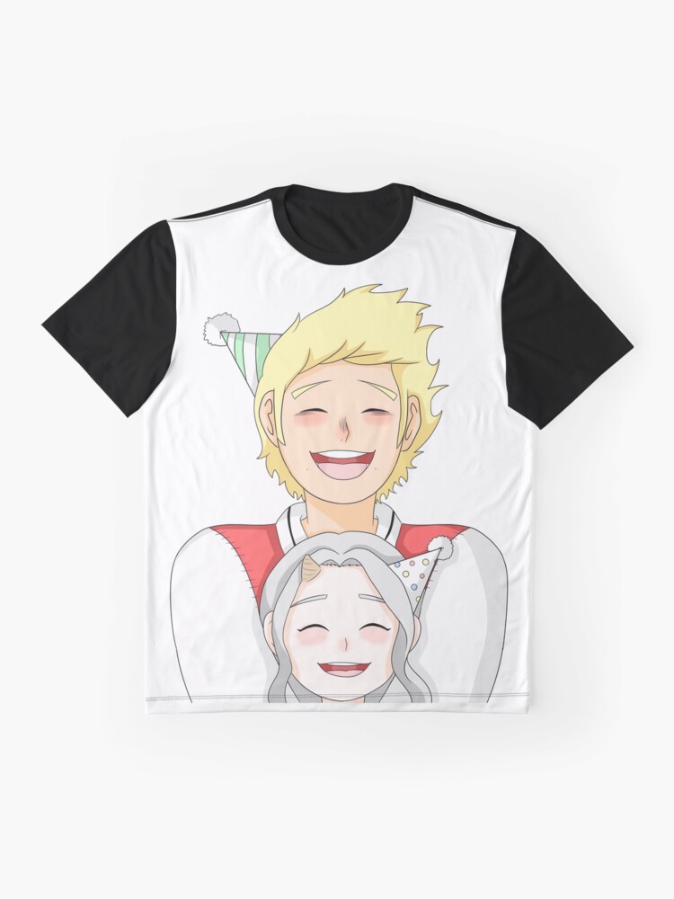 Mirio And Eri Graphic T Shirt By Dood Bot Redbubble