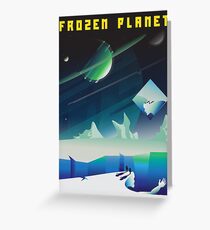 Frozen Planet Greeting Card