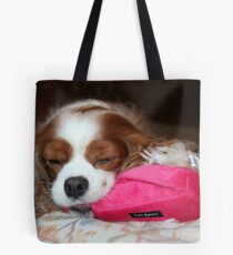 Friedliche Freude ~ Cavalier King Charles Spaniel Tote Bag