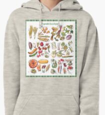 Vegetable Encyclopedia Pullover Hoodie