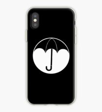 Vinilo o funda para iPhone el logo de la academia de paraguas