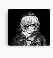Bloody Face. Canvas Print