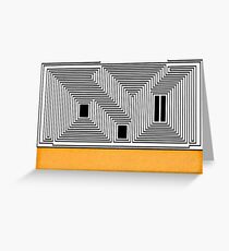 Vintage Bauhaus Design...by Josef Albers Greeting Card