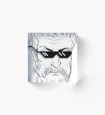 Epictetus in shades Acrylic Block
