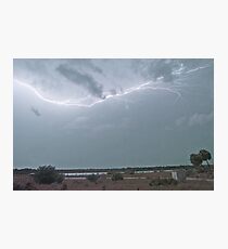 Indrio lightning Photographic Print