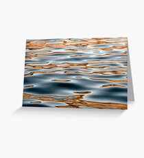 Water Study 2 Greeting Card