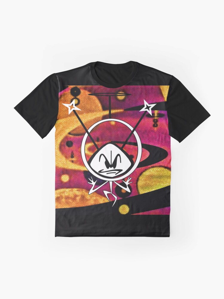 Alternate view of Colonel Bleep In Space Age Colour Graphic T-Shirt