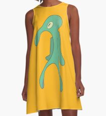 Transparent Fett und frech A-Linien Kleid