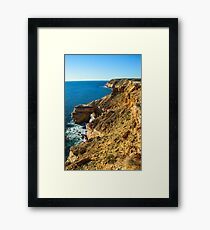 Natural Bridge in Kalbarri Framed Print