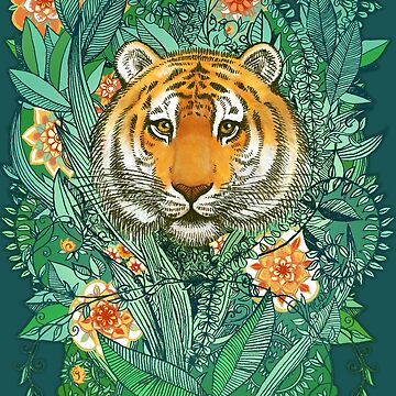 Micklyn Tiger Tangle in Color T-Shirt