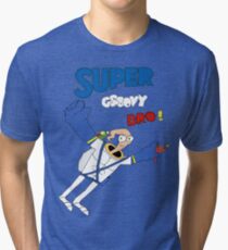Super Groovy Bro! Tri-blend T-Shirt