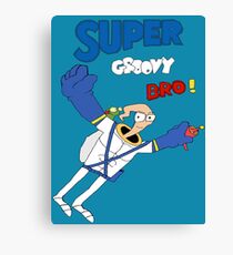 Super Groovy Bro! Canvas Print
