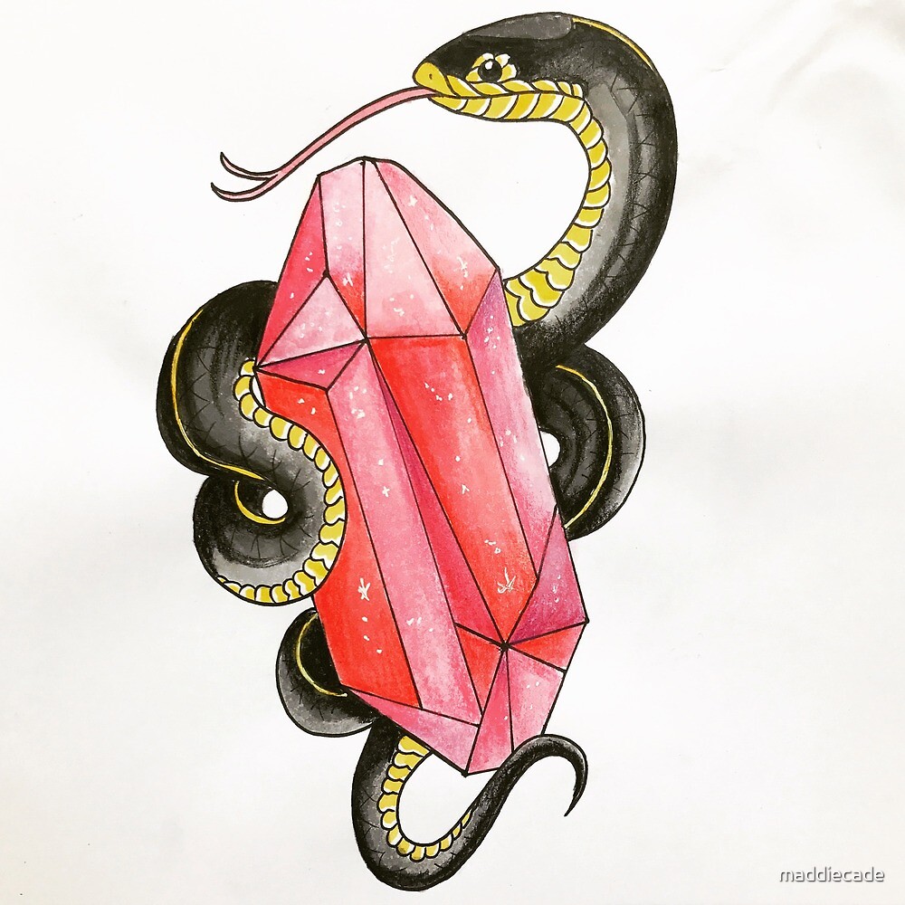 Deviantart Snake Crystal