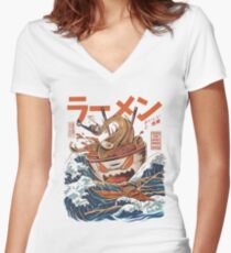 Untitled Women's Fitted V-Neck T-Shirt