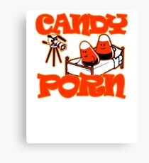Candy porn popcorn porn cinema Canvas Print