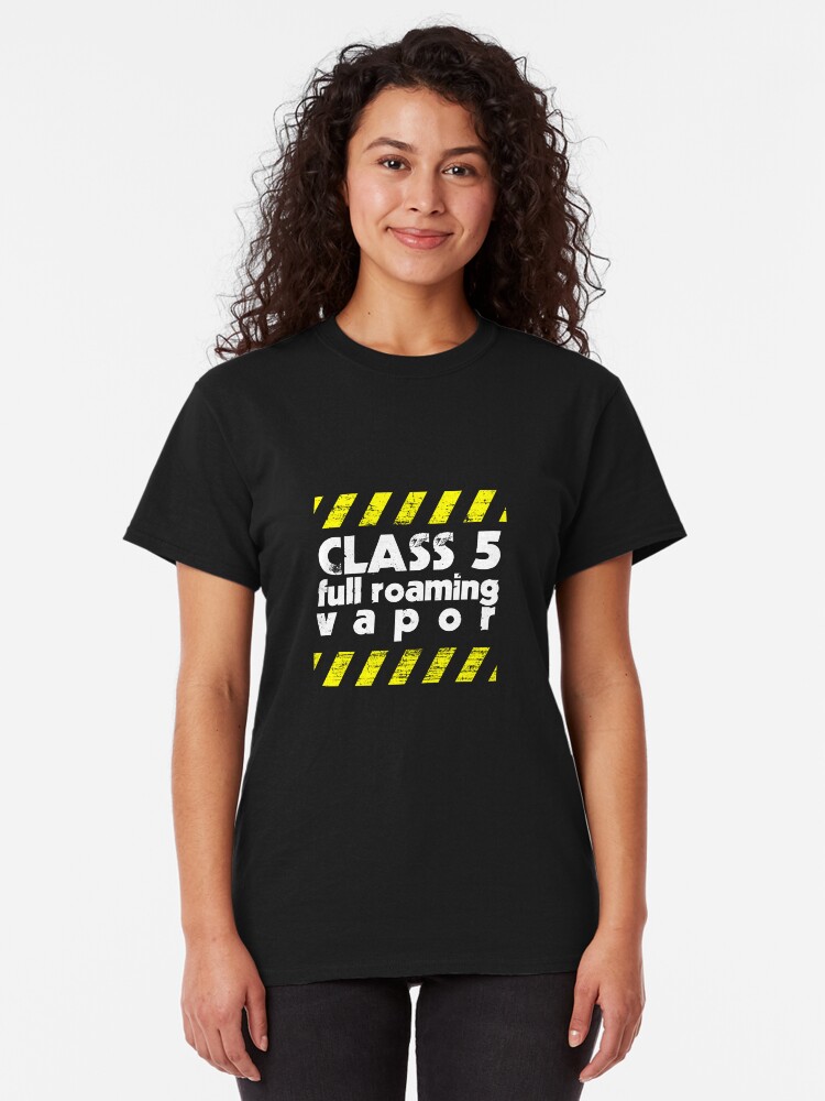 Alternate view of Class 5 Full Roaming Vapor Classic T-Shirt